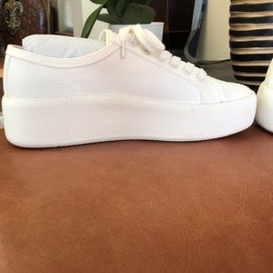 White Platform Sneaker